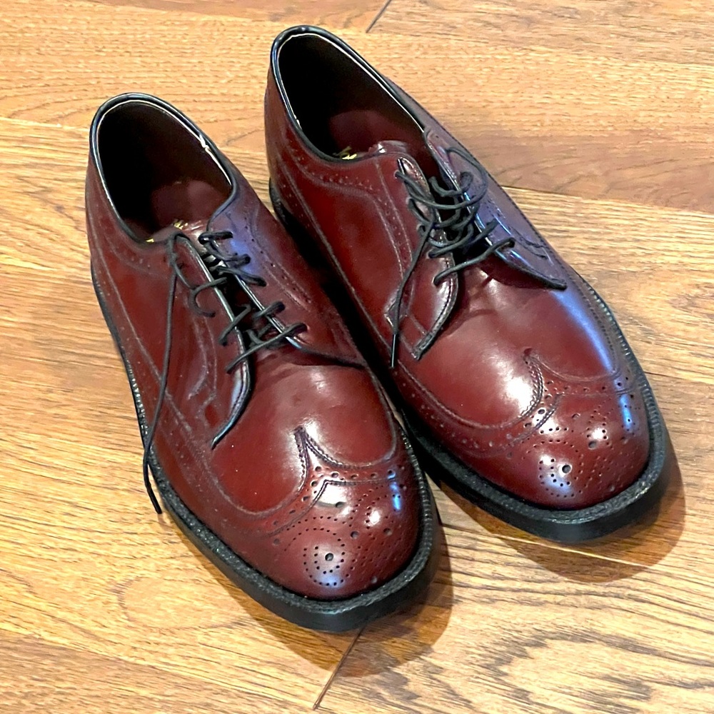 Custom Johnston and Murphy Longwing Oxfords NWOT